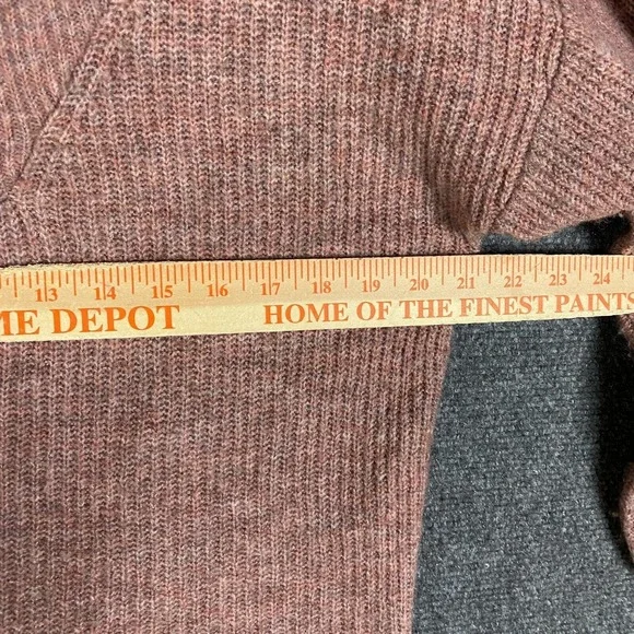 Marled Sweater Women's Medium Knit Henley Acrylic Blend‎ Adults M - Picture 5 of 8